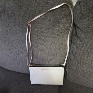 Christian Siriano Elegant White Crossbody Bag